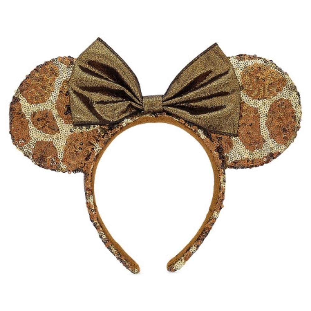 Disney Park Mickey Ears Animal Print Sequined Giraffe Sold Out